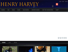 Tablet Screenshot of henryharveybooks.com